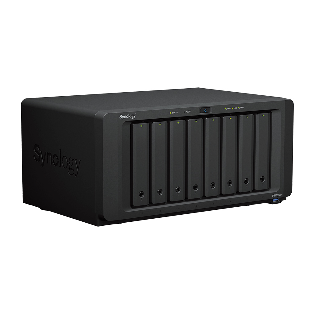 SERVIDOR NAS SYNOLOGY DS1823XS+ 8GB 8 BAHIAS RAID ETHERNET GIGABIT