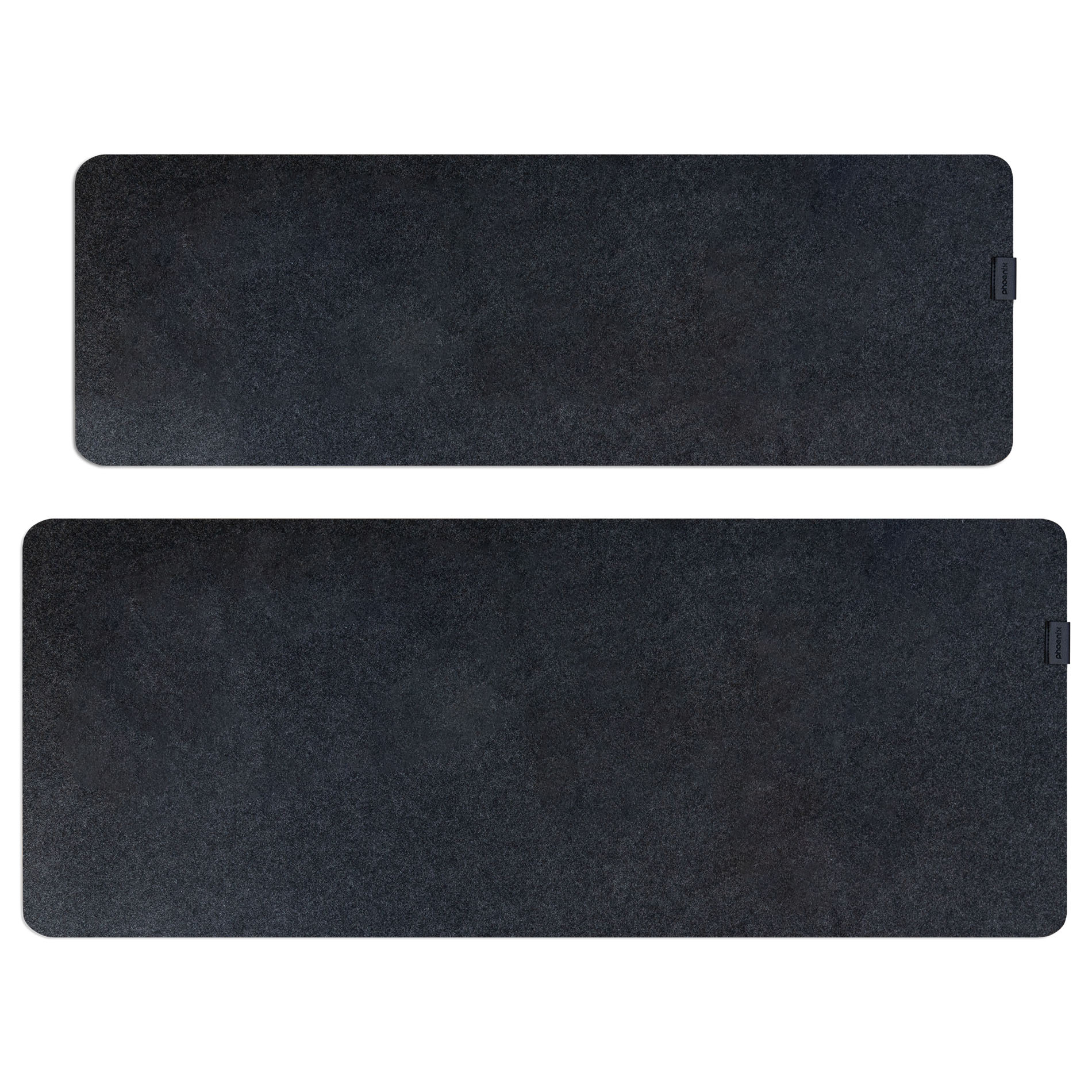 Phoenix Sizigia Alfombrilla Premium de Fieltro para Escritorio Gris Oscuro L