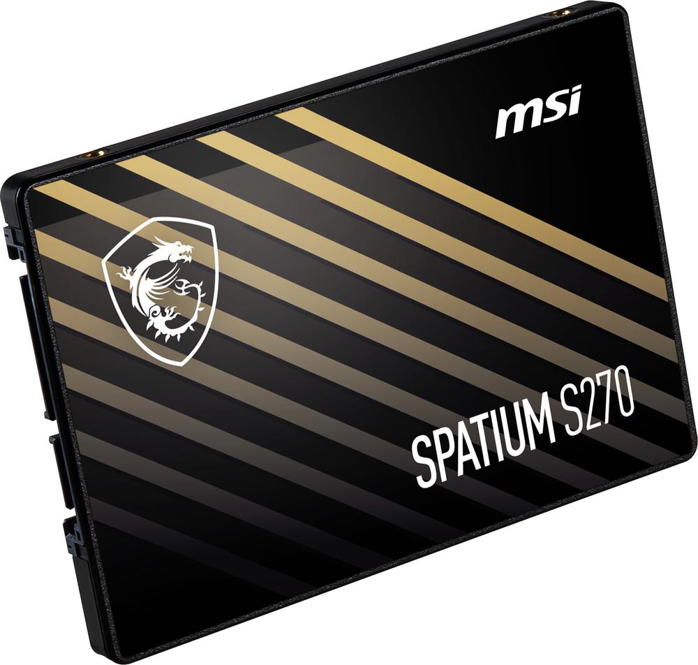 DISCO DURO 2.5" SSD 480GB SATA3 MSI SPATIUM S270
