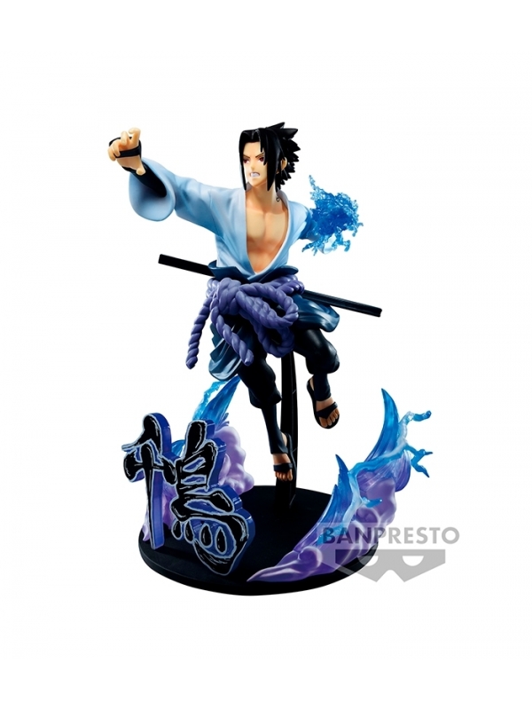 FIGURA BANPRESTO NARUTO SHIPPUDEN VIBRATION STARS SASUKE UCHIHA SPECIAL VERSION 20CM