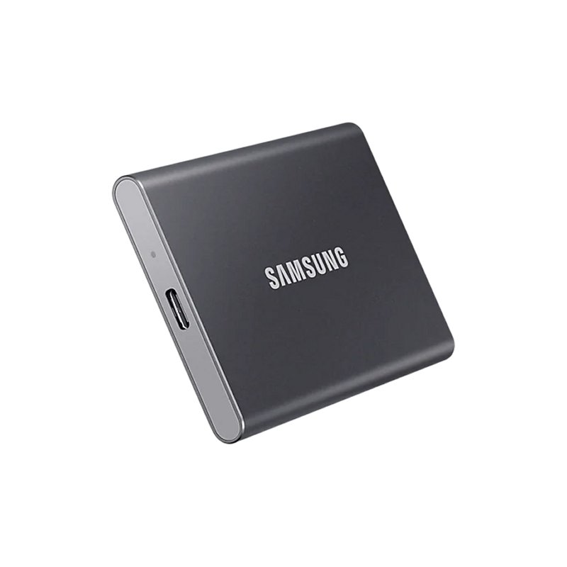 DISCO DURO EXTERNO SSD SAMSUNG 2TB PSSD T7 NVME EXTERNO GRIS USB TIPO C