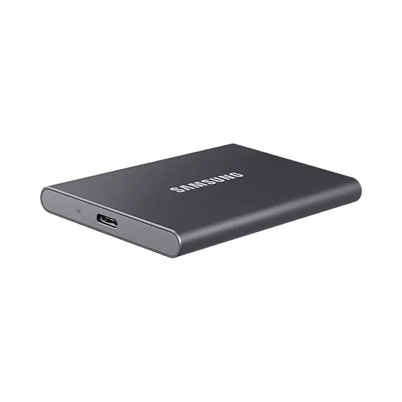 DISCO DURO EXTERNO SSD SAMSUNG 2TB PSSD T7 NVME EXTERNO GRIS USB TIPO C