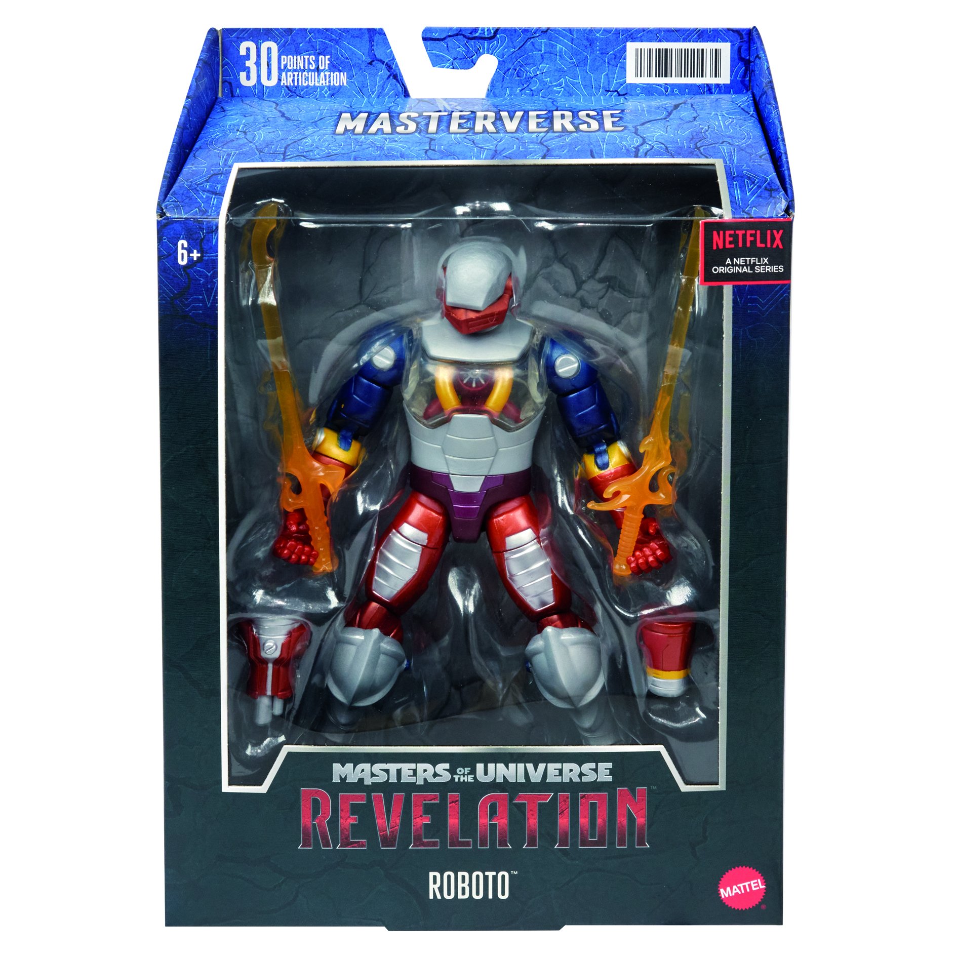 FIGURA MATTEL MASTERS OF THE UNIVERSE MASTERVERSE ROBOTO