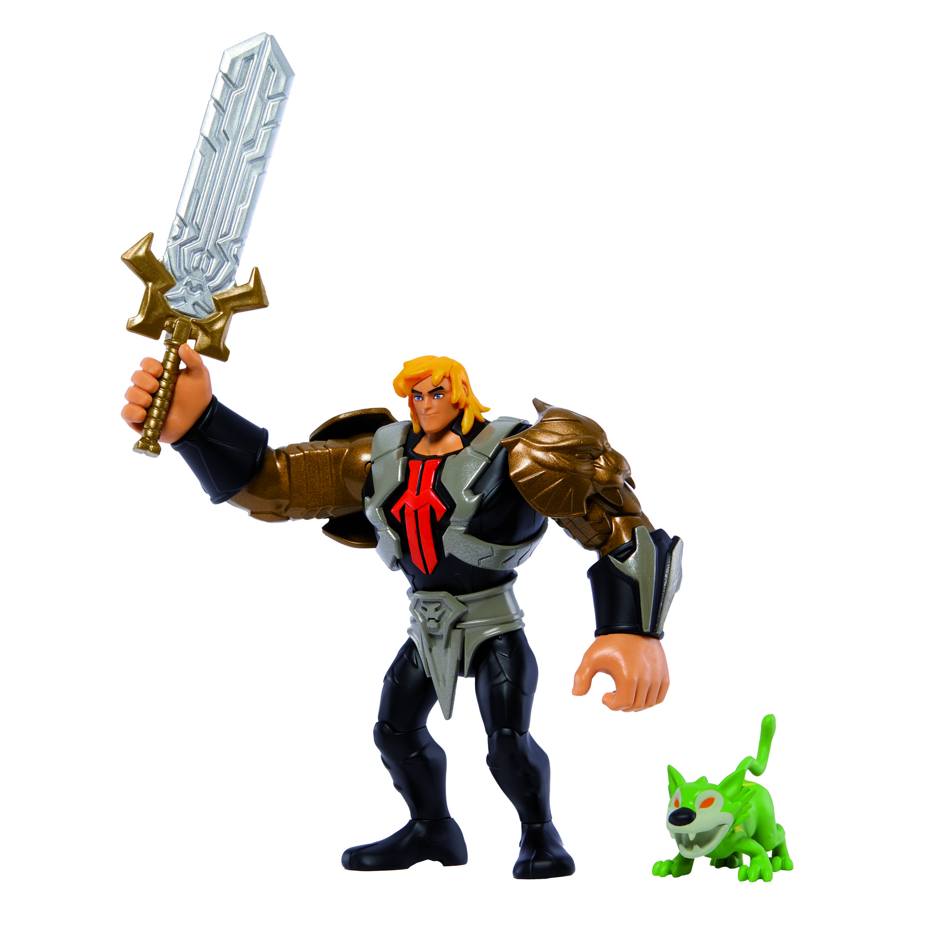 FIGURA MATTEL MASTERS OF THE UNIVERSE HE-MAN CON ACCESORIOS