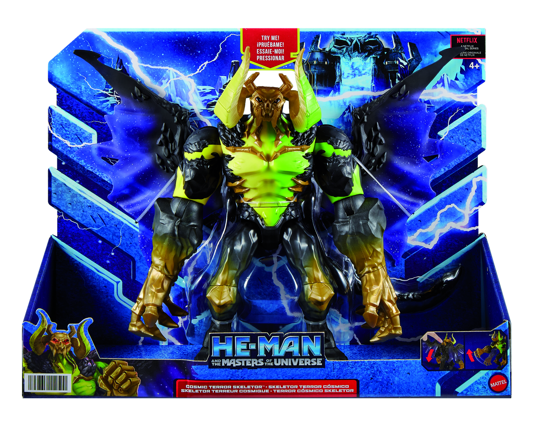 FIGURA MATTEL MASTERS OF THE UNIVERSE COSMIC SKELETOR