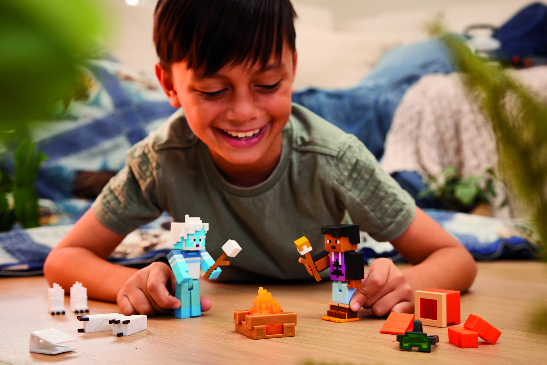 FIGURA MATTEL MINECRAFT CREATOR SERIES SUSTO DEL YETI
