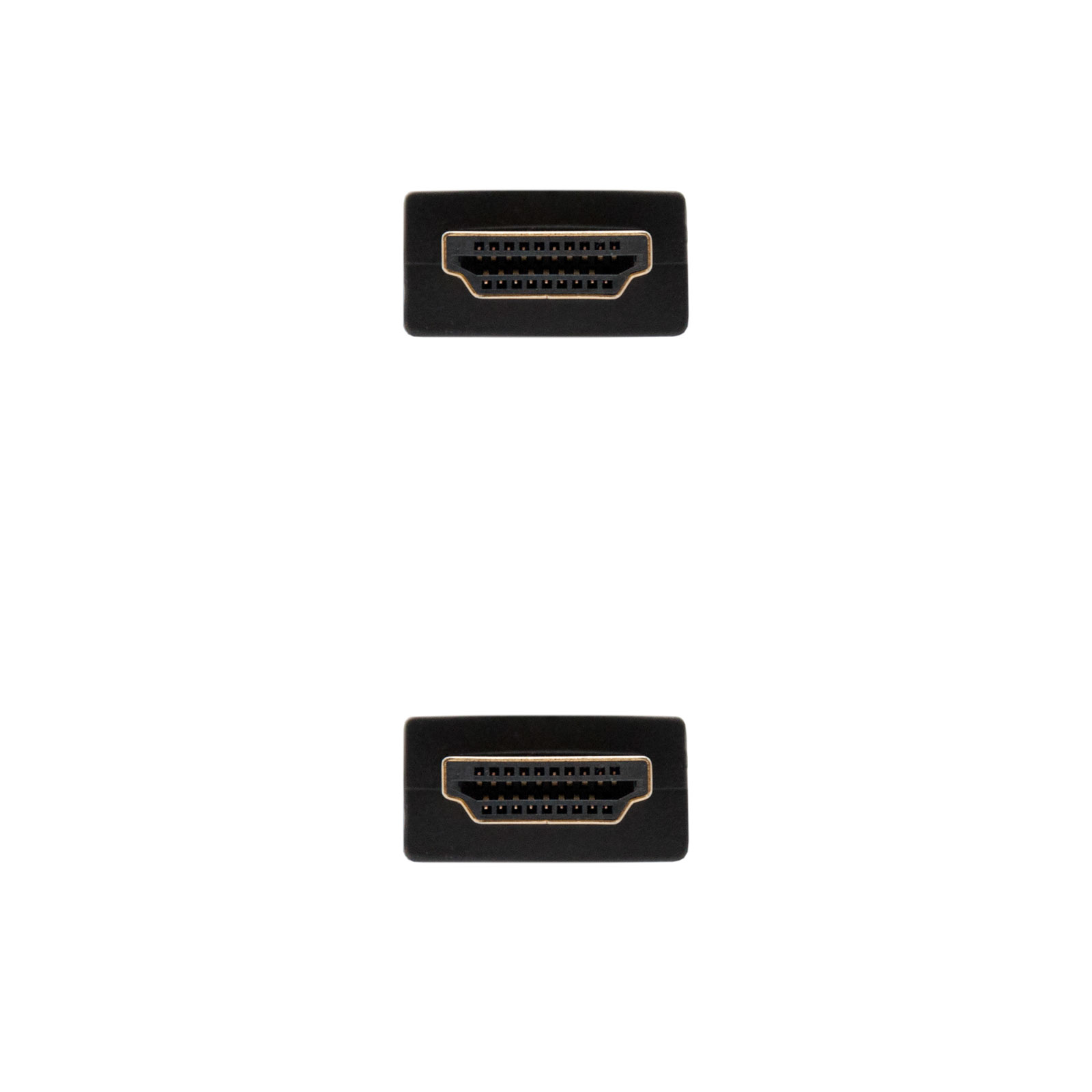 CABLE NANOCABLE HDMI V2.0 4K@60Hz 18Gbps A/M-A/M, 1.5 m, NEGRO