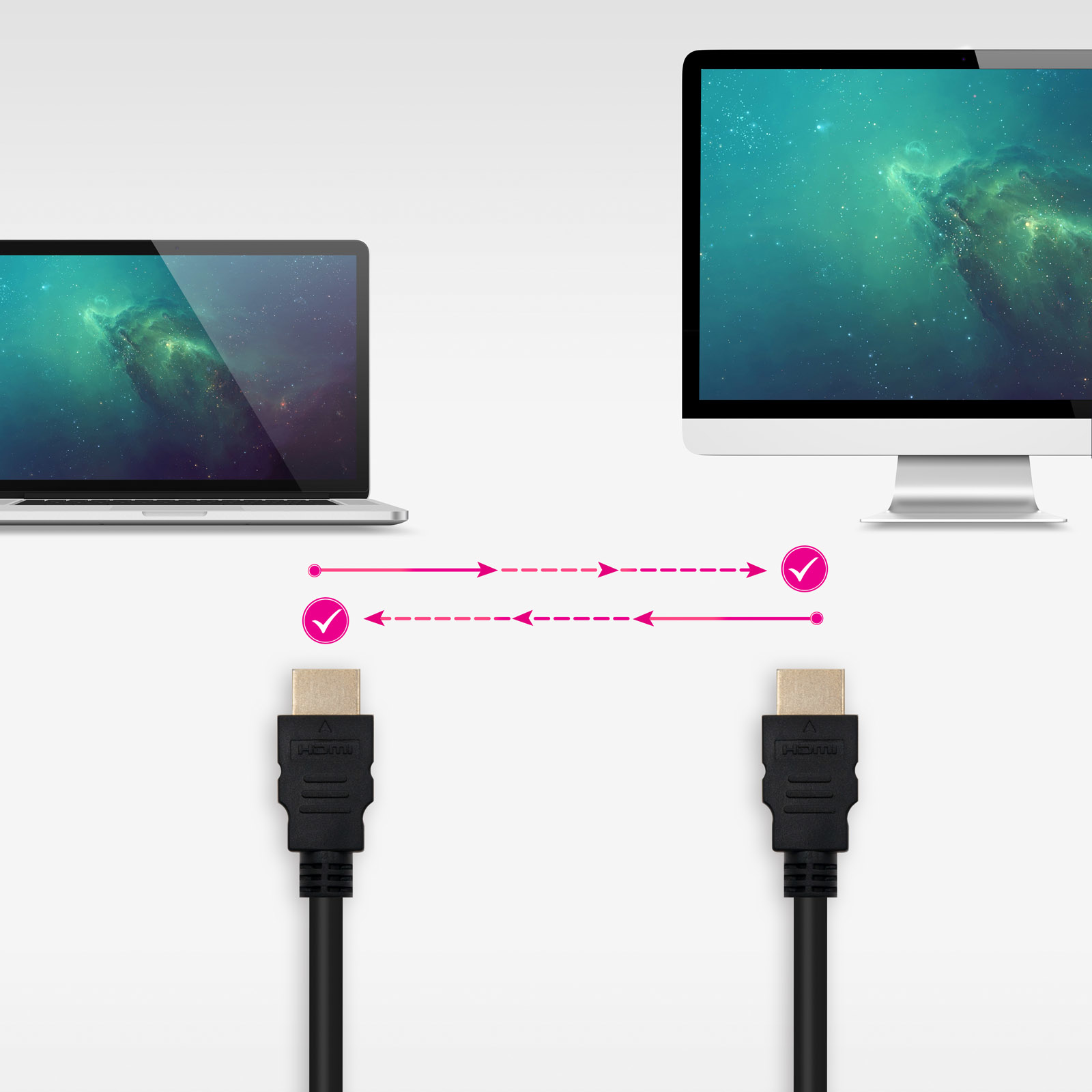 CABLE NANOCABLE HDMI V2.0 4K@60Hz 18Gbps A/M-A/M, 1.5 m, NEGRO