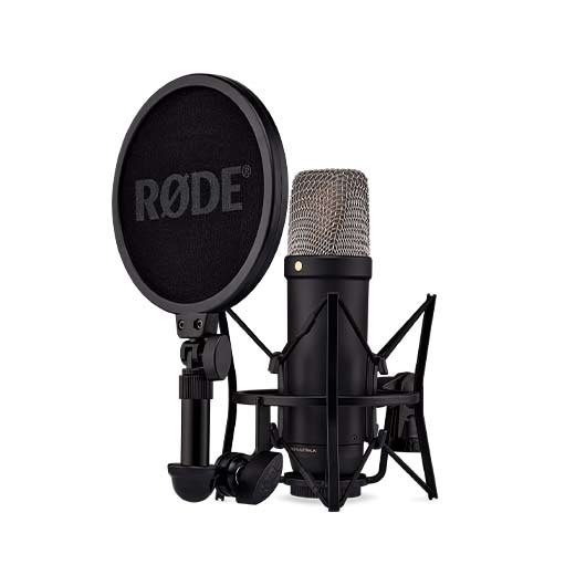 MICROFONO ESTUDIO RODE NT1 5TH GEN BLACK USB-C / XLR / JFET / CAPSULA 1 / SIDE / NEGRO