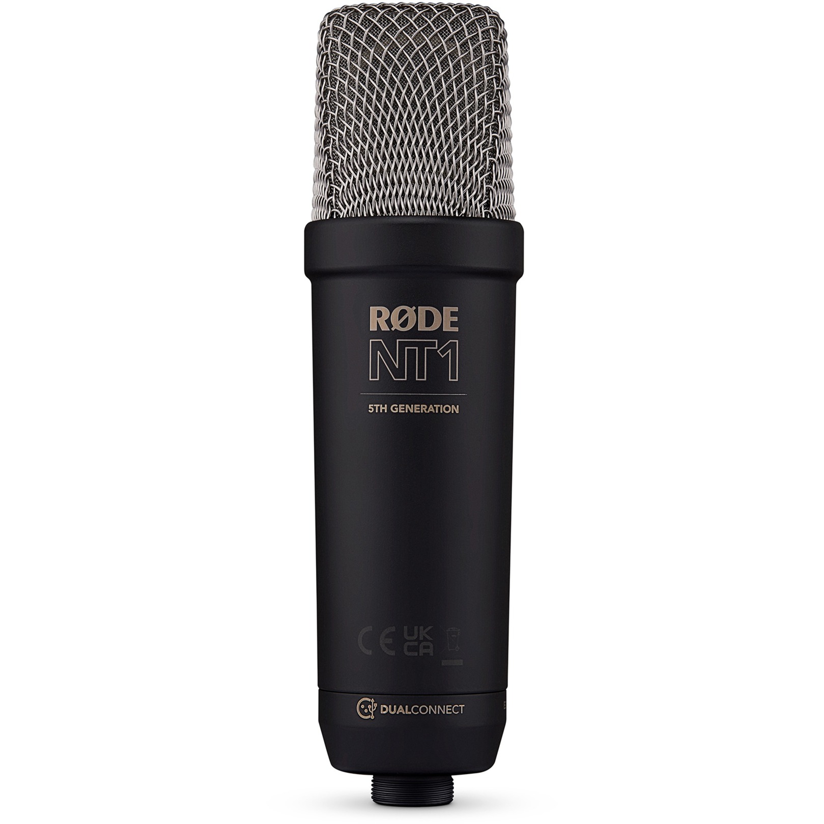 MICROFONO ESTUDIO RODE NT1 5TH GEN BLACK USB-C / XLR / JFET / CAPSULA 1 / SIDE / NEGRO