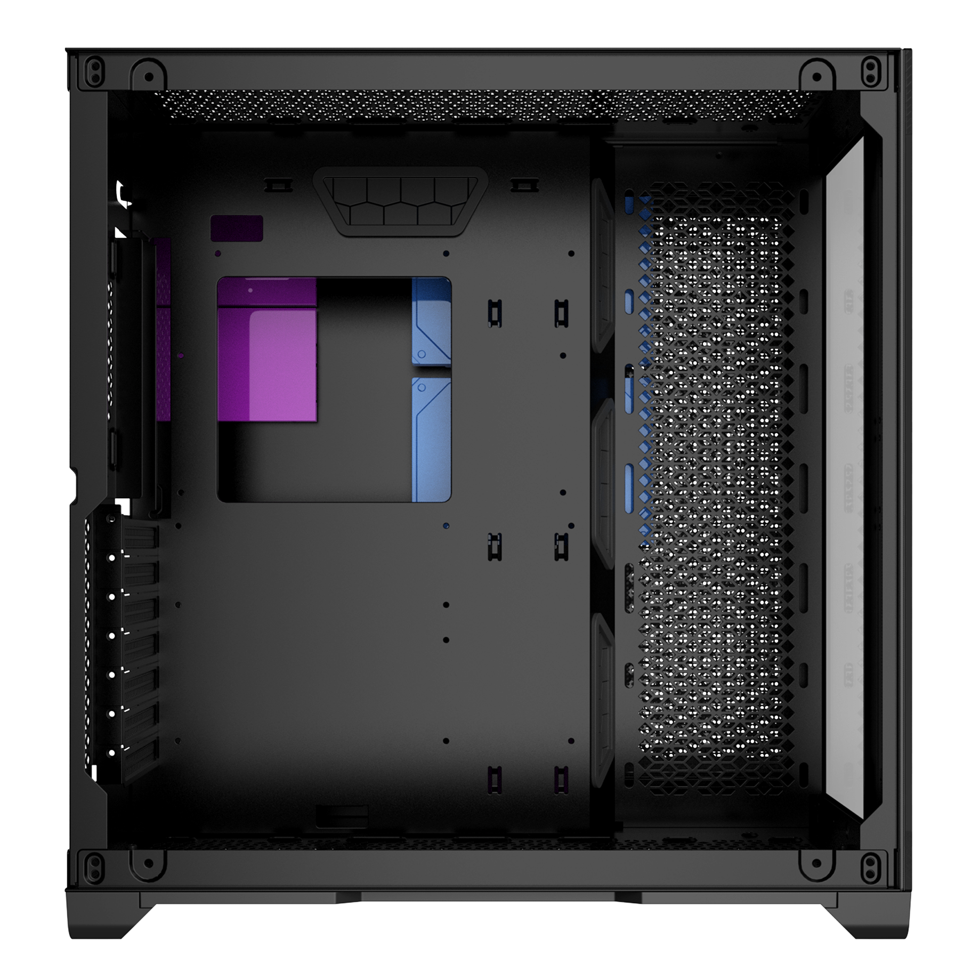 CAJA ORDENADOR PHOENIX GAMING ZEPHYR CUBO ATX DOBLE CRISTAL TEMPLADO SOPORTE GPU HASTA 380MM