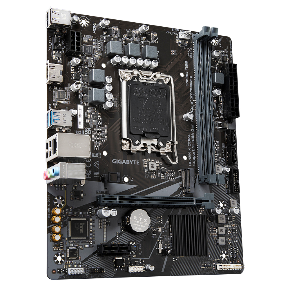PLACA BASE GIGABYTE H610M K 1700 MATX 2XDDR4