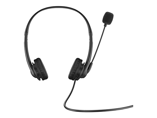 AURICULARES HP WIRED USB-A STEREO HEADSET EURO