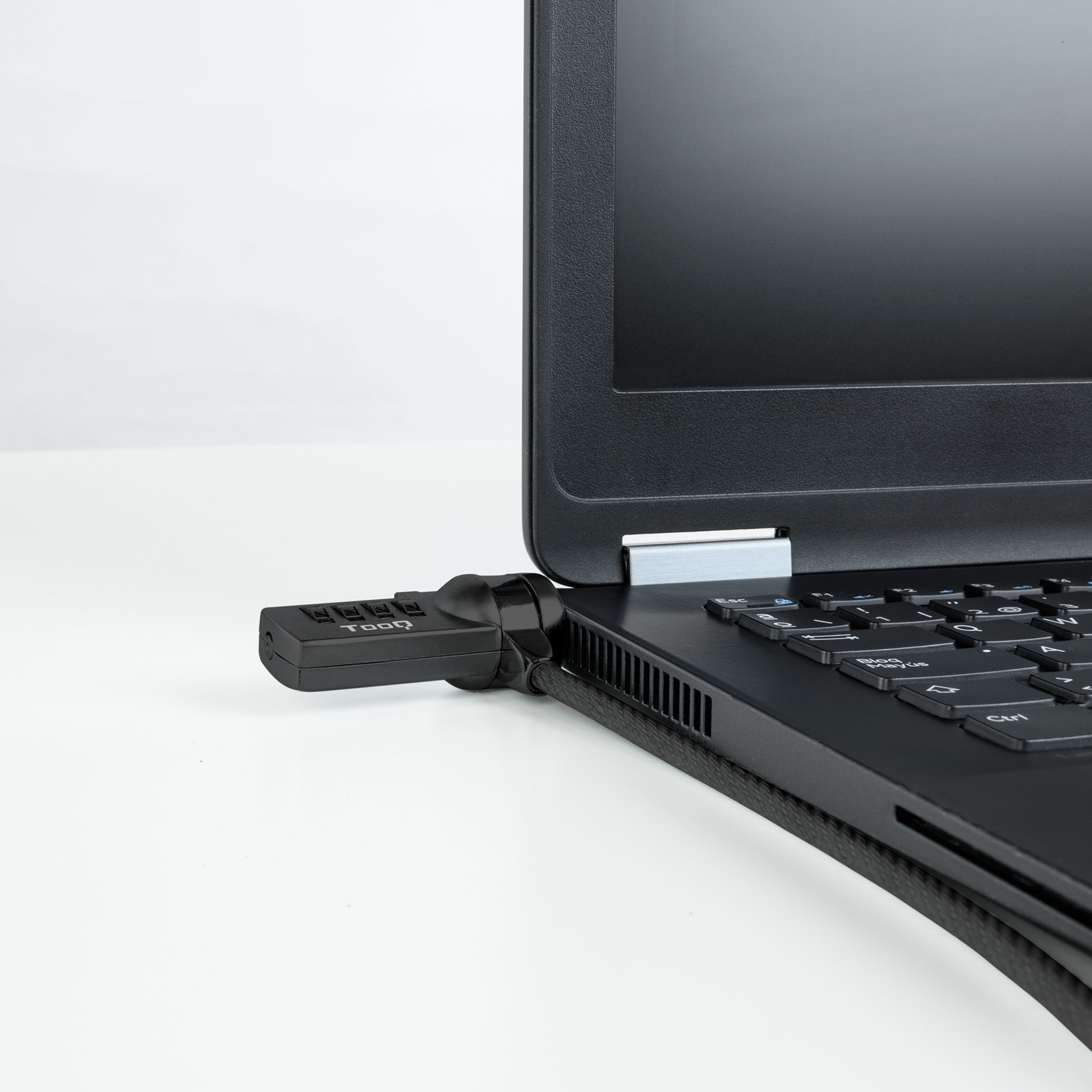 CABLE TOOQ SEGURIDAD COMBINACION PARA PORTATILES 1.5M