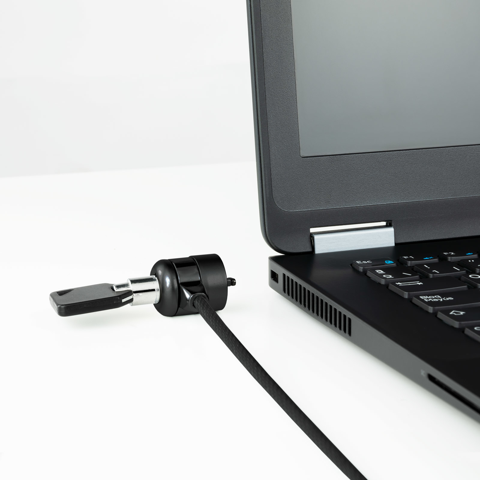 CABLE TOOQ SEGURIDAD CON LLAVE PARA PORTATILES 1.5M