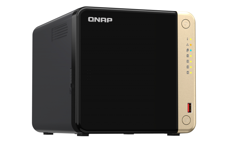 SERVIDOR NAS QNAP TS-464-8G 4XHDD-Bay 2x2.5GbE 4xUSB