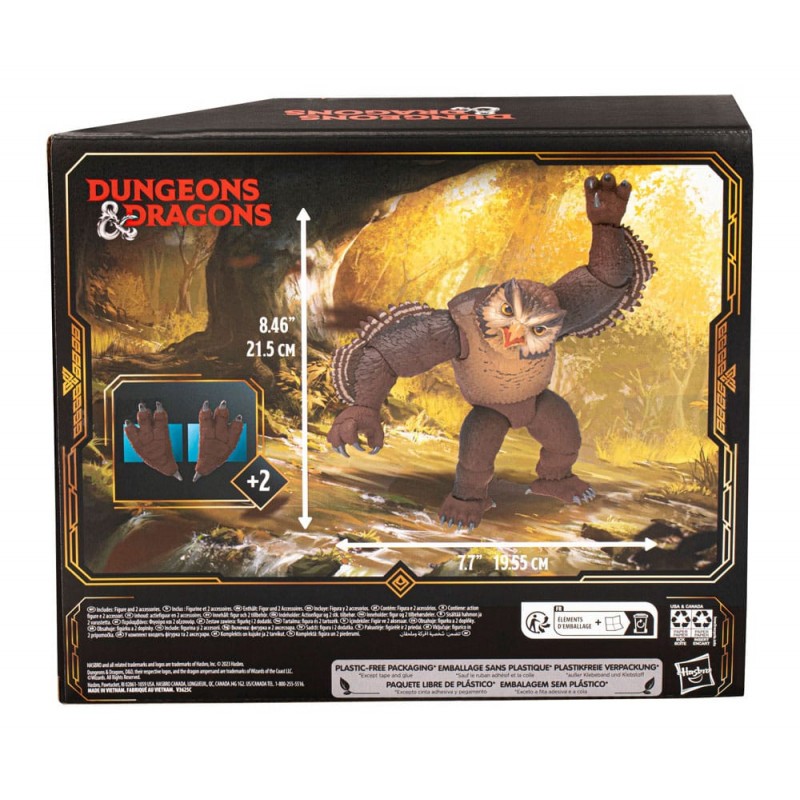 FIGURA HASBRO DICELINGS DUNGEONS & DRAGONS GOLDEN ARCHIVE OWLBEAR