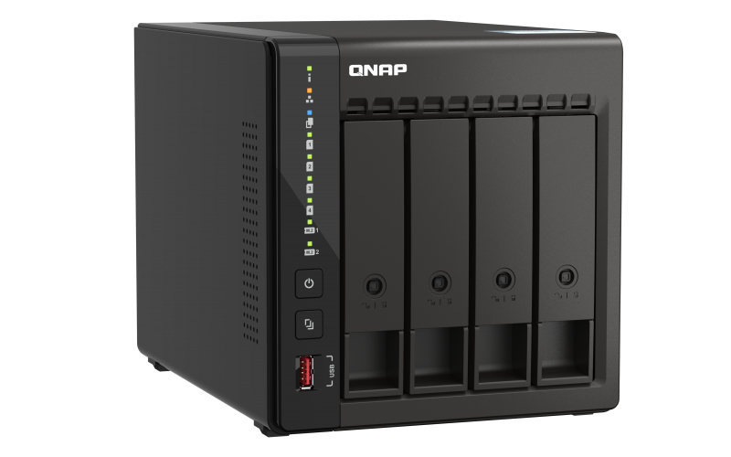SERVIDOR NAS QNAP TS-453E-8G 8GB GIGABIT ETHERNET