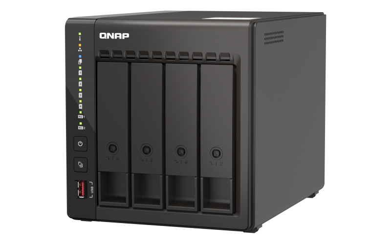 SERVIDOR NAS QNAP TS-453E-8G 8GB GIGABIT ETHERNET
