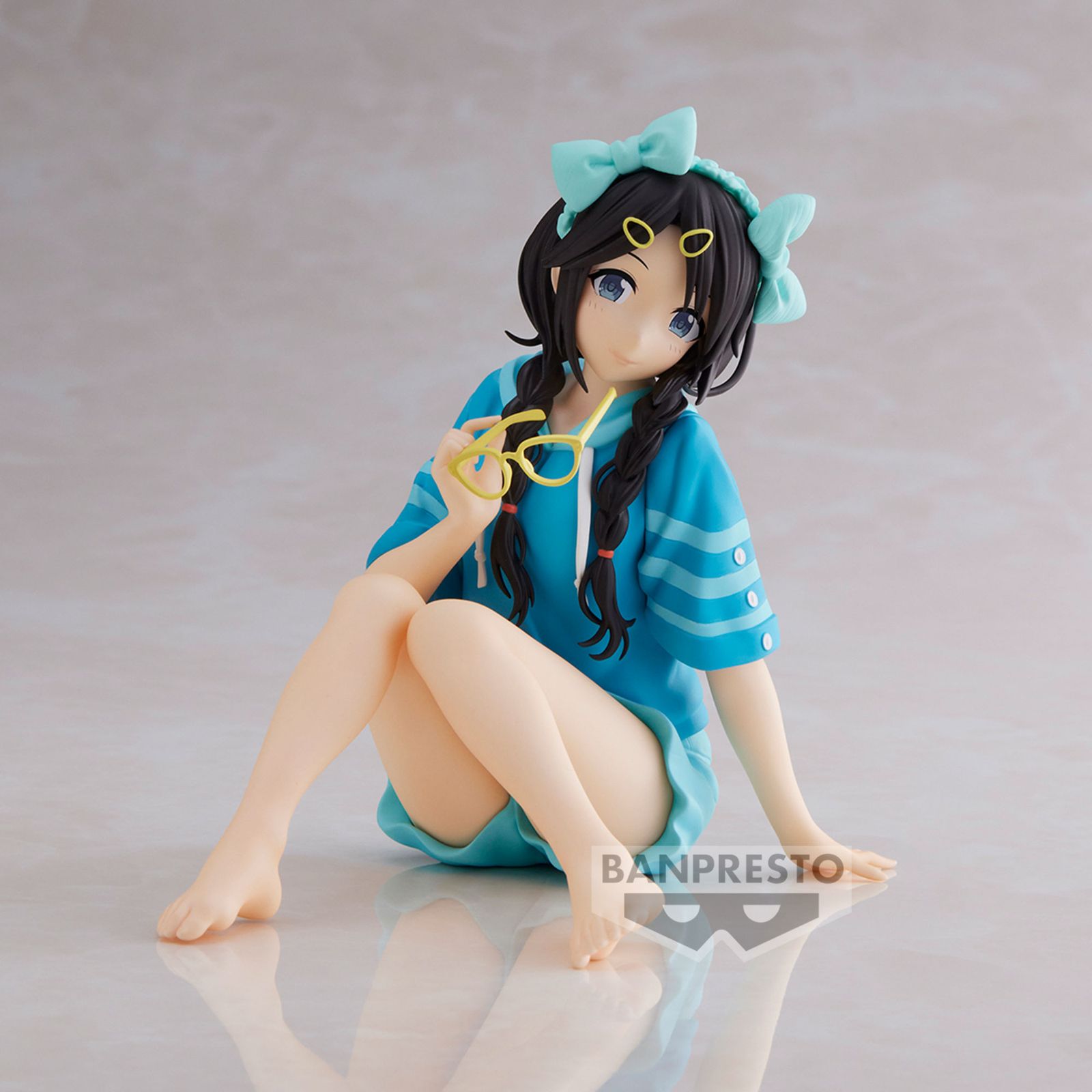 FIGURA BANPRESTO THE IDOLMASTER SHINY COLORS RELAX TIME YUIKA MITSUMINE 10CM