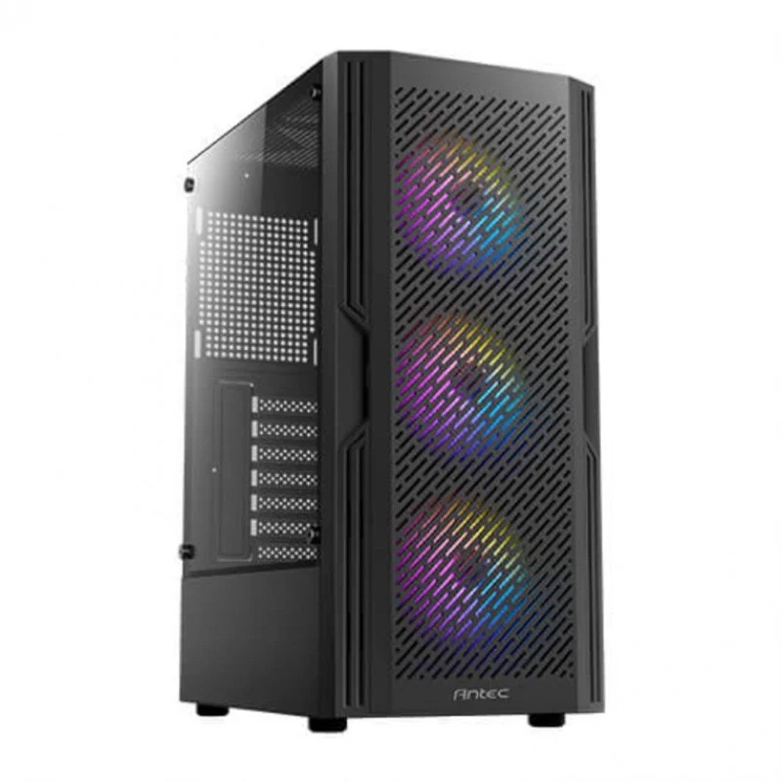 CAJA ORDENADOR GAMING ANTEC AX20 MATX 1 X USB 3.0 2 X USB 2.0 3 X 120MM NEGRO