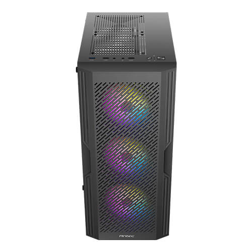 CAJA ORDENADOR GAMING ANTEC AX20 MATX 1 X USB 3.0 2 X USB 2.0 3 X 120MM NEGRO