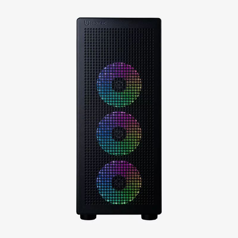 CAJA ORDENADOR GAMING HIDITEC ATX H1 AIR ARGB CRISTAL TEMPLADO
