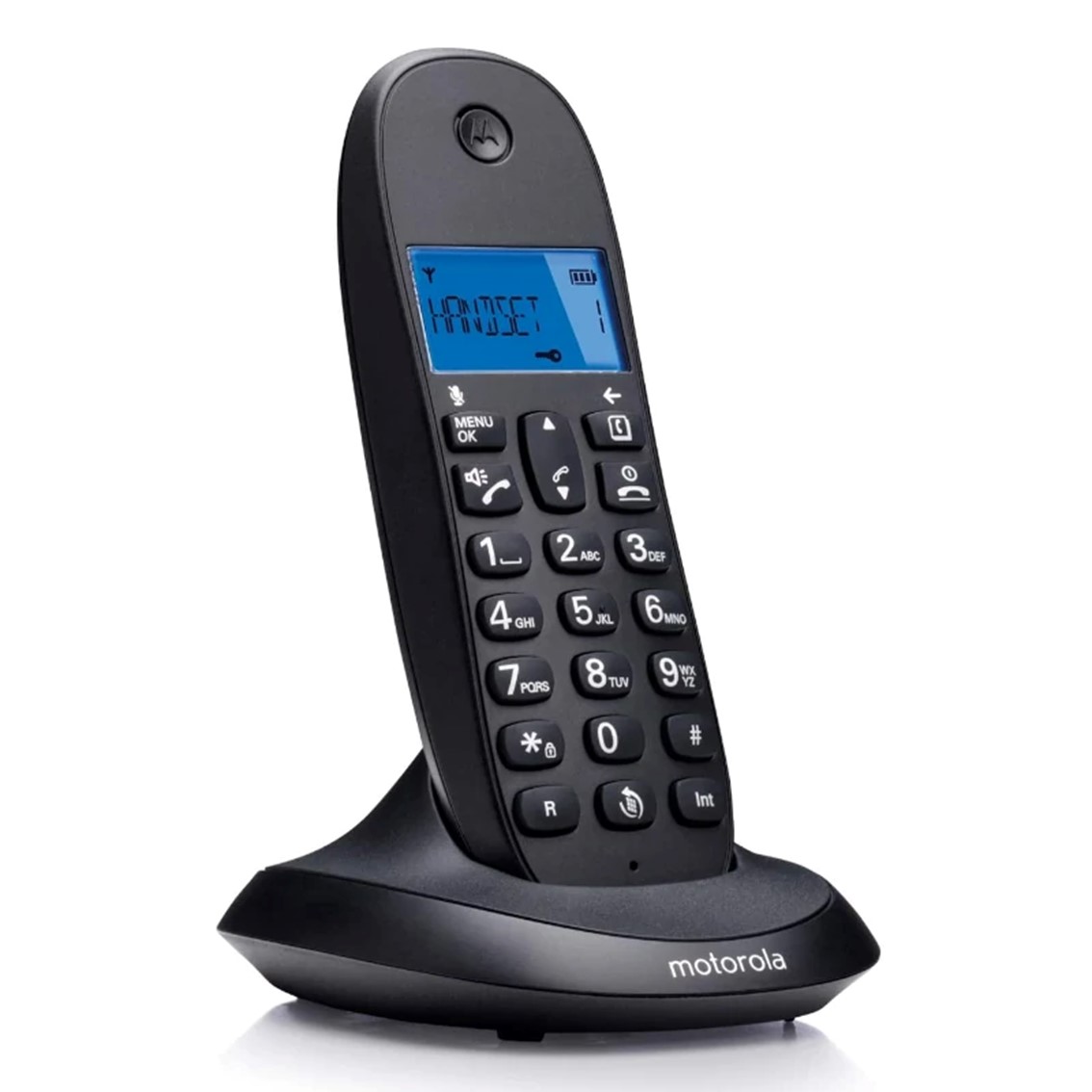 TELEFONO FIJO INALAMBRICO MOTOROLA C1001 CB+ NEGRO