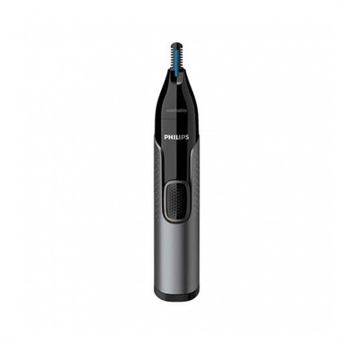 CORTAPELOS PHILIPS + NARICERO NT3650/16 NEGRO 2PEINES/ CUCHILLA LAVABLE/ DUCHA/ RECORTADOR/ PILA AA