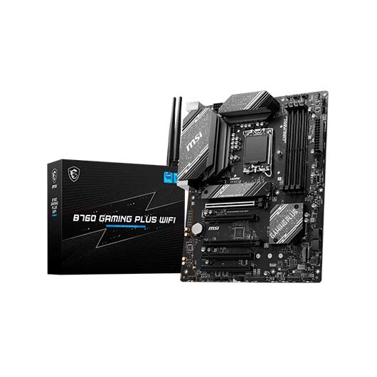 PLACA BASE MSI 1700 B760 GAMING PLUS WIFI ATX/ 4X DDR5/ 4X SATA3/ 2X USB 3.2/ 1X USB TIPO C/ 4X USB 2.0 911-7D98-007
