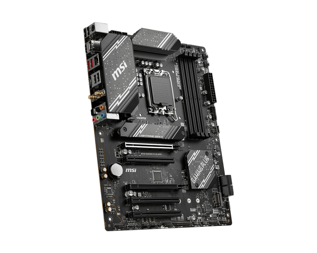 PLACA BASE MSI 1700 B760 GAMING PLUS WIFI ATX/ 4X DDR5/ 4X SATA3/ 2X USB 3.2/ 1X USB TIPO C/ 4X USB 2.0 911-7D98-007