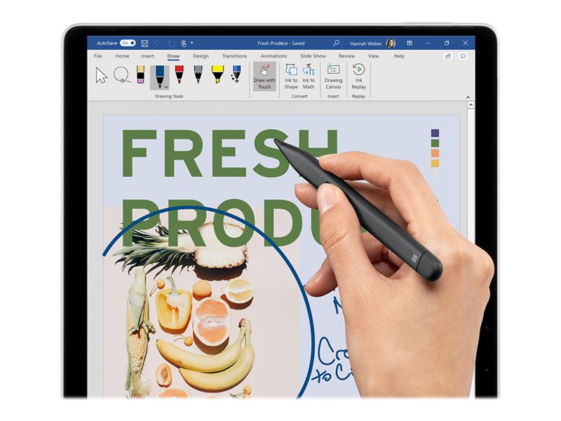 LAPIZ DIGITAL MICROSOFT SURFACE SLIM PEN 2 NEGRO