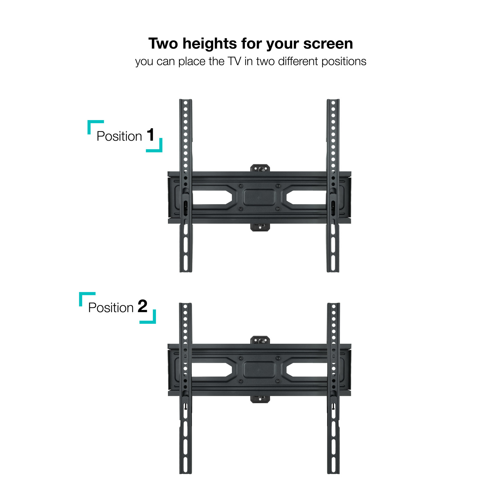 SOPORTE DE PARED TOOQ PARA PANTALLAS 32"- 55"
