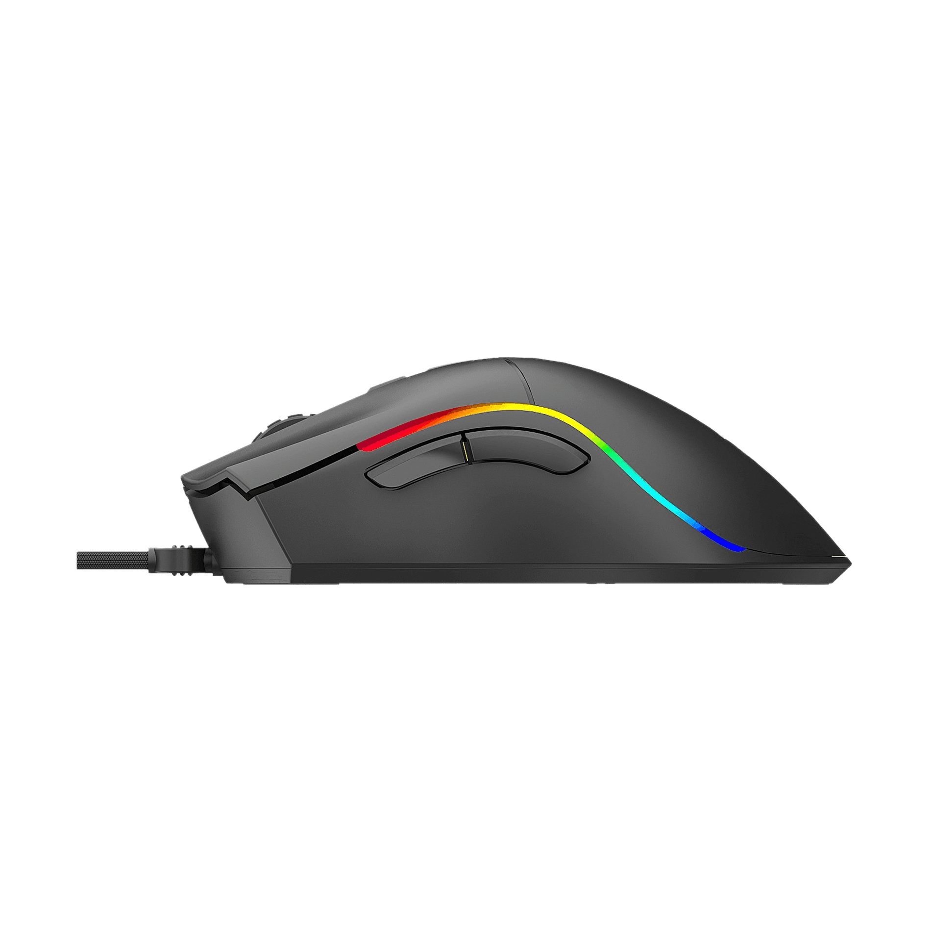 Raton Gaming Phoenix Void 12000 DPI de alto rendimiento negro RGB usb
