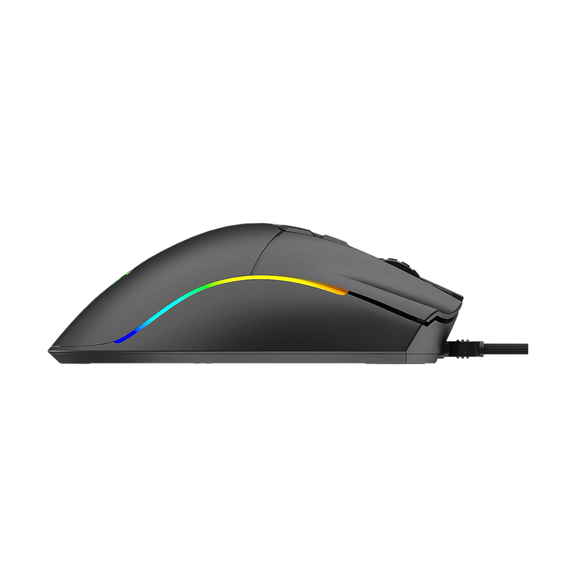 Raton Gaming Phoenix Void 12000 DPI de alto rendimiento negro RGB usb
