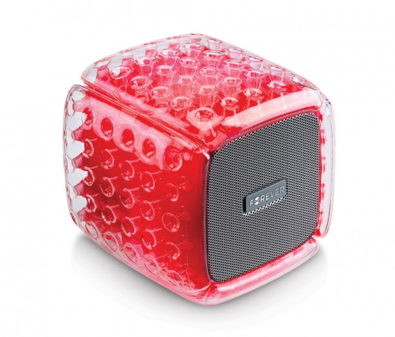 ALTAVOZ BLUETOOTH FOREVER BUMPAIR BS-700 RED COLOR ROJO