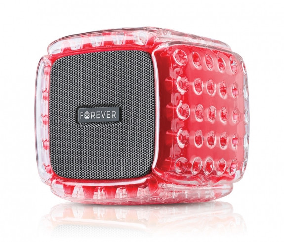 ALTAVOZ BLUETOOTH FOREVER BUMPAIR BS-700 RED COLOR ROJO
