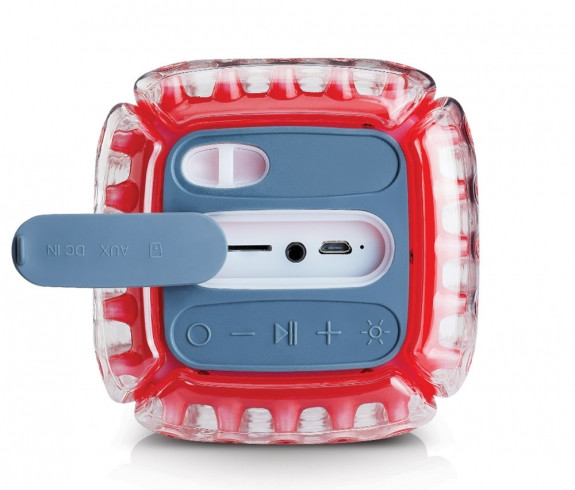 ALTAVOZ BLUETOOTH FOREVER BUMPAIR BS-700 RED COLOR ROJO