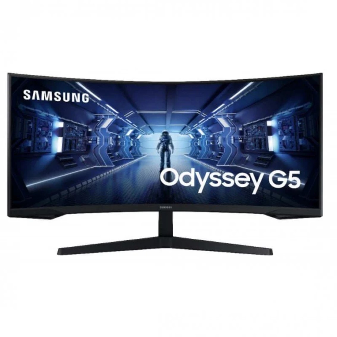 MONITOR GAMING LED 34" SAMSUNG ODYSSEY G5 LC34G55TWWPXEN CURVO / VA / WQHD / DP / HDMI / 165HZ / 1MS / VESA 75 X 75