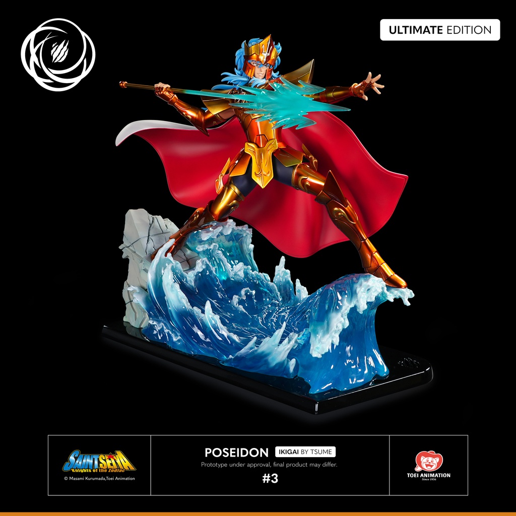 FIGURA TSUME ART SAINT SEIYA POSEIDON RESINA ESCALA 1/6 IKIGAI