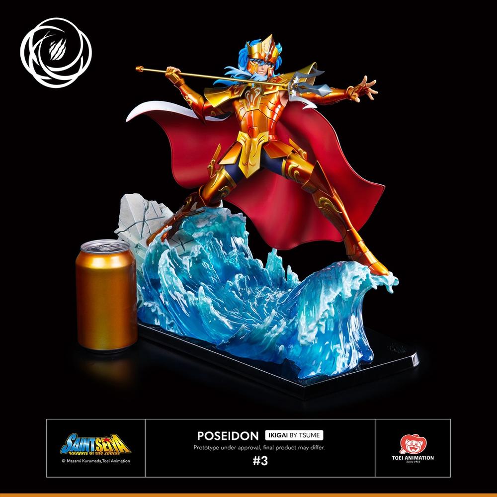 FIGURA TSUME ART SAINT SEIYA POSEIDON RESINA ESCALA 1/6 IKIGAI