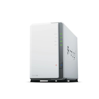 SERVIDOR NAS SYNOLOGY DISK STATION DS223J 1GB 2 BAHIAS RAID ETHERNET GIGABIT