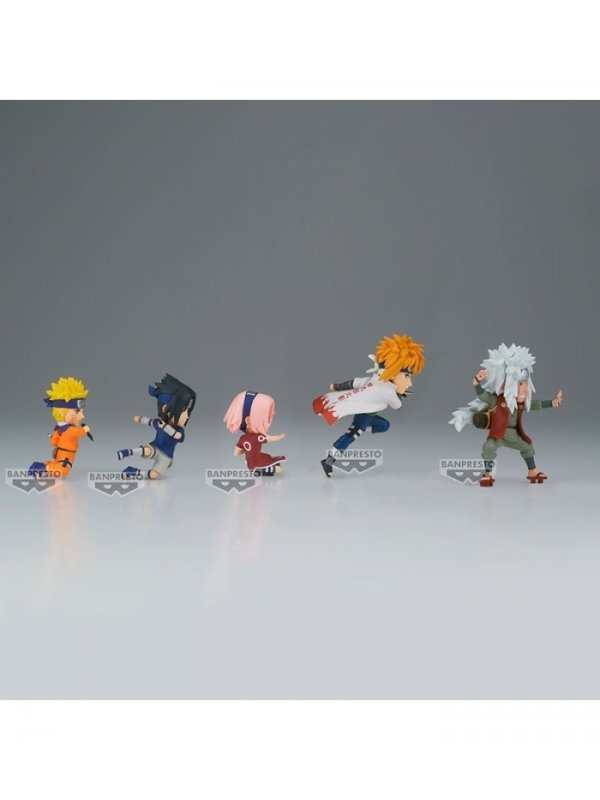 FIGURA BANPRESTO NARUTO WORLD COLLECTABLE FIGURE 1 UNIDAD ALEATORIA