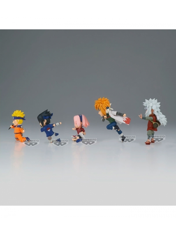 FIGURA BANPRESTO NARUTO WORLD COLLECTABLE FIGURE 1 UNIDAD ALEATORIA