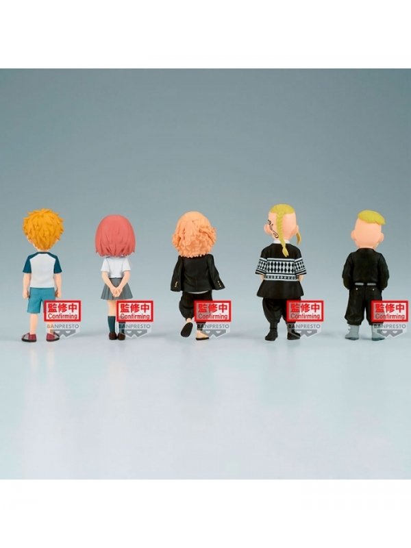 FIGURA BANPRESTO TOKYO REVENGERS WORLD COLLECTABLE BATTLE OF AUGUST 3RD ARC 1 12 UNIDADES 7CM