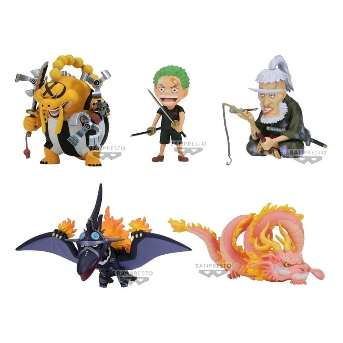 FIGURA BANPRESTO ONE PIECE WORLD COLLECTABLE FIGURE WANOKUNI ONIGASHIMA 10