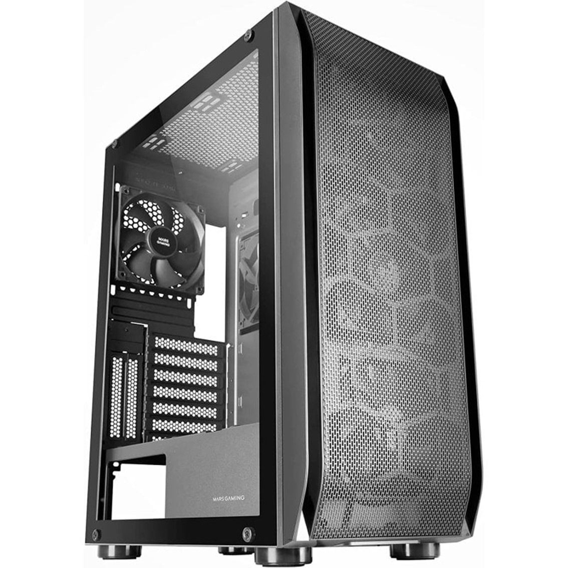 CAJA ORDENADOR MARS GAMING MC-PRO2 E-ATX 1 X USB 3.0 2 X USB 2.0 5 X 120MM
