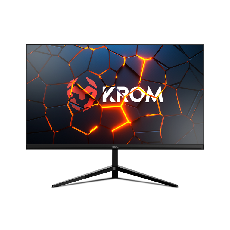 MONITOR LED GAMING 23.8" KROM KERTZ VA/ FHD/ DP/ HDMI/ 1MS/ 200HZ/ VESA 75 X 75