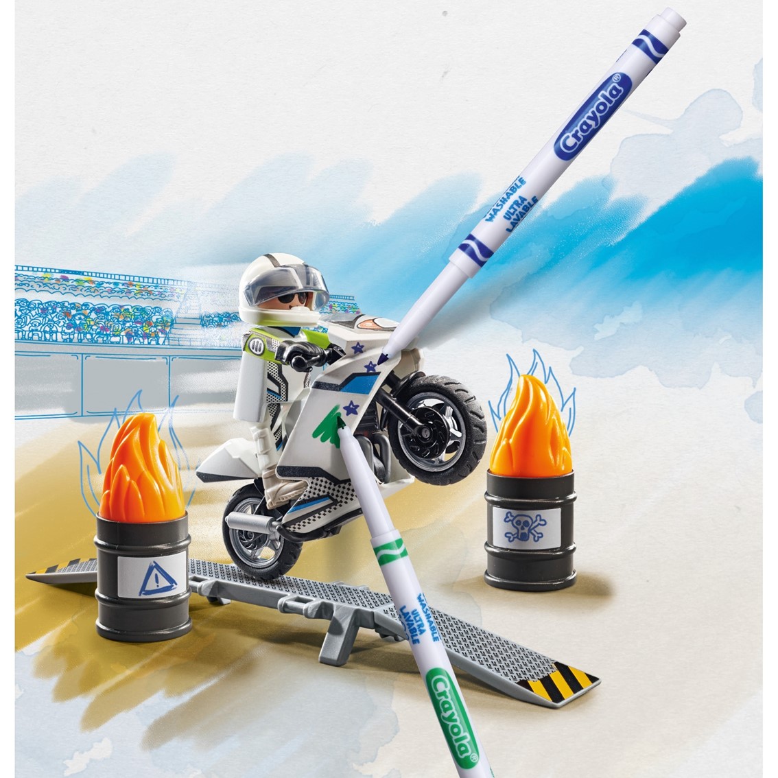 PLAYMOBIL COLOR MOTO