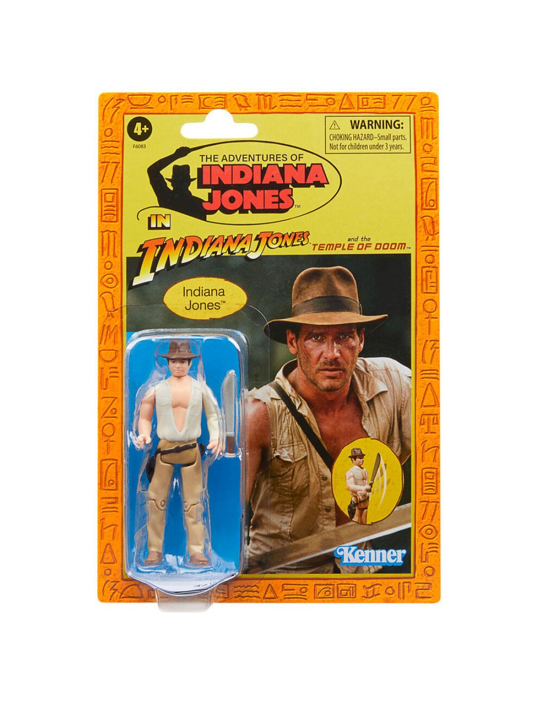 FIGURA HASBRO INDIANA JONES Y EL TEMPLO DE LA PERDICION RETRO COLLECTION INDIANA JONES